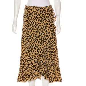 RIXO SILK SKIRT